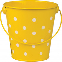 TCR20828 - Yellow Polka Dots Bucket in Sand & Water