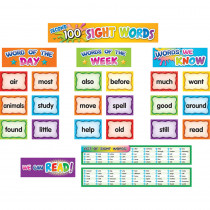 TCR20846 - 2Nd 100 Sight Word Pockt Chrt Cards in Sight Words