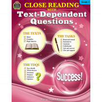 TCR2738 - Gr 5 Close Reading W/Text Questions in Comprehension