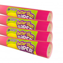 Better Than Paper Bulletin Board Roll, Pink and Orange Color Wash, 4-Pack - TCR32453 | Teacher Created Resources | Bulletin Board & Kraft Rolls