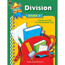 Practice Makes Perfect: Division Workbook, Grade 3 - TCR3323 | Teacher Created Resources | Multiplication & Division