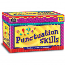 TCR3432 - Punctuation Skill Cards Gr 3-5 in Grammar Skills