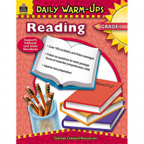 TCR3487 - Daily Warm-Ups Reading Gr 1 in Cross-curriculum Resources