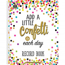 TCR3570 - Confetti Record Book in Plan & Record Books