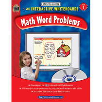 TCR3845 - Interactive Learning Gr 1 Math Word Problems in Math