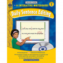 TCR3887 - Interactive Learning Gr 5 Daily Sentence Editing Bk W/Cd in Language Arts