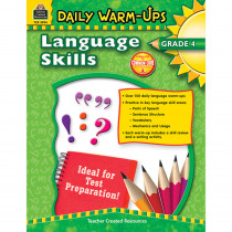 TCR3994 - Daily Warm Ups Language Skills Gr 4 in Activities