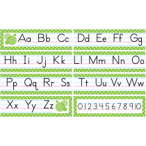 TCR4088 - Traditional Printing Mini Bulletin Board Set in Alphabet Lines