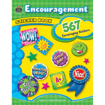 TCR4434 - Encouragement Sticker Book in Stickers