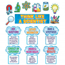 TCR4867 - Think Like A Scientist Mini Bulletin Board Set in Science