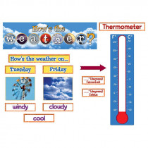 TCR4869 - Hows The Weather Mini Bulletin Board Set in Science