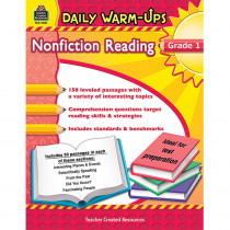 TCR5031 - Daily Warm Ups Gr 1 Nonfiction Reading in Reading Skills