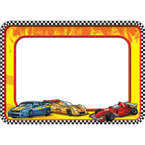 TCR5310 - Race Cars Name Tags in Name Tags
