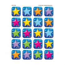 TCR5742 - Colorful Stars Stickers 120 Stks in Stickers