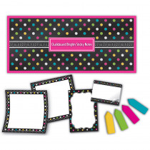 TCR5833 - Chalkboard Brights Sticky Notes in Post It & Self-stick Notes