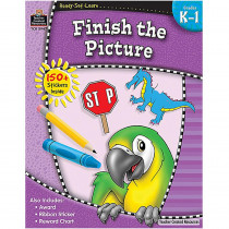 TCR5947 - Ready Set Learn Finish The Picture Gr K-1 in Language Arts