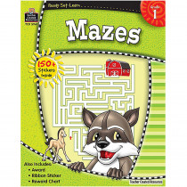TCR5961 - Ready Set Learn Mazes Gr 1 in Tracing