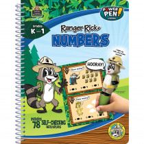 Ranger Rick Power Pen Learning Book: Numbers - TCR6006 | Teacher Created Resources | Flash Cards