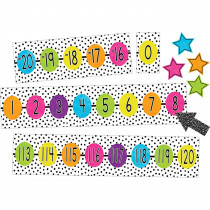 Brights 4Ever Number Line (-20 to 120) Bulletin Board Set - TCR6922 | Teacher Created Resources | Number Lines
