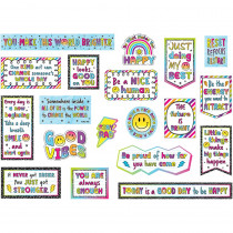 Brights 4Ever Mini Bulletin Board Set - TCR6926 | Teacher Created Resources | Classroom Theme