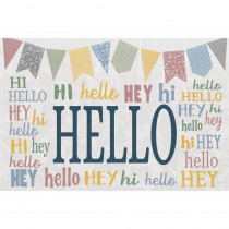 Classroom Cottage Hello Postcards, Pack of 30 - TCR7190 | Teacher Created Resources | Postcards & Pads