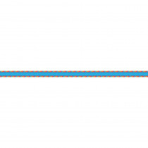 TCR73253 - Blue Dot Stripe Ribbon Runners in Border/trimmer