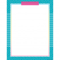 TCR7627 - Colorful Vibes Blank Charts in Classroom Theme