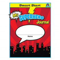 TCR77080 - Superhero Smart Start Gr 1-2 Journal Vertical Format in Writing Skills