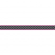 TCR77098 - Wild Moroccan Black & Pink Double Sided Border in Border/trimmer
