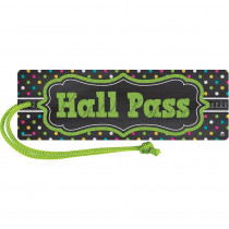 TCR77276 - Chalkboard Brights Magnetic Hall Pass in Hall Passes