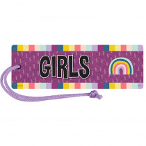 Oh Happy Day Magnetic Girls Pass - TCR77520 | Teacher Created Resources | Hall Passes