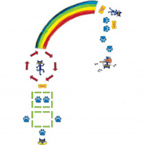 Pete the Cat Rainbow Boogie Sensory Path - TCR77543 | Teacher Created Resources | Classroom Management