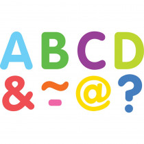 Colorful Classic 2" Magnetic Letters, 87 Pieces - TCR77570 | Teacher Created Resources | Letters
