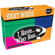 I Have, Who Has Sight Words Game, Grade 1 - TCR7869 | Teacher Created Resources | Language Arts