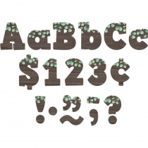 Eucalyptus 4 Bold Block Letters Combo Pack - TCR8450 | Teacher Created Resources | Letters"