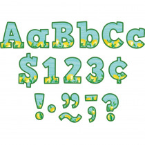 Lemon Zest Bold Block 4" Letters Combo Pack, 230 Pieces - TCR8497 | Teacher Created Resources | Letters