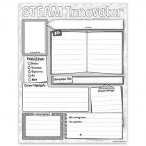 STEAM Innovator Poster Pack, Pack of 32 - TCR8501 | Teacher Created Resources | Science