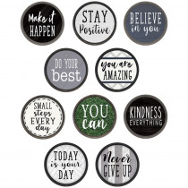 Modern Farmhouse Positive Saying Accents, Pack of 30 - TCR8518 | Teacher Created Resources | Accents