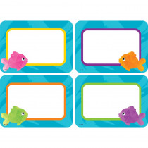 Colorful Fish Name Tags/Labels - Multi-Pack, Pack of 36 - TCR8558 | Teacher Created Resources | Name Tags