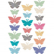 Home Sweet Classroom Butterflies Accents, Assorted Sizes, Pack of 60 - TCR8562 | Teacher Created Resources | Accents