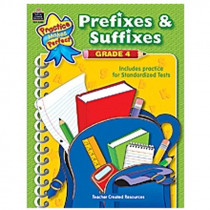 TCR8608 - Prefixes And Suffixes Gr 4 in Word Skills