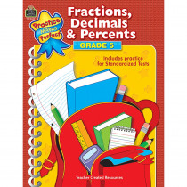 Practice Makes Perfect: Fractions, Decimals & Percents - TCR8630 | Teacher Created Resources | Activity Books