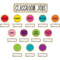 TCR8802 - Confetti Classroom Jobs Mini Bb St in Classroom Theme
