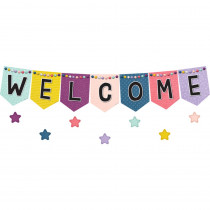 OH Happy Day Pennants Welcome Bulletin Board - TCR9022 | Teacher Created Resources | Classroom Theme
