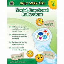 Daily Warm-Ups: Social-Emotional Reflections (Gr. 4) - TCR9099 | Teacher Created Resources | Self Awareness