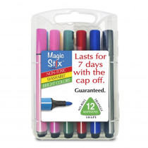 Triangular Magic Stix Markers, 12 Pack - TPG395 | The Pencil Grip | Markers