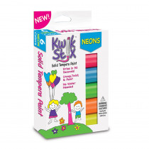 TPG610 - Kwik Stix Solid Paint Neon Colors 6Ct in Paint