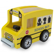 Wooden Wheels School Bus