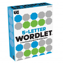 5-Letter Wordlet Word Puzzle Game - UG-01047 | University Games | Language Arts