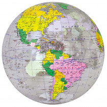 UNI1736527 - 16In Inflatable Transparent Globe in Globes